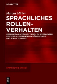 Abbildung von: Sprachliches Rollenverhalten - De Gruyter