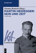 Cover: Martin Heidegger: Sein und Zeit - De Gruyter