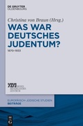 Cover: Was war deutsches Judentum? - De Gruyter Oldenbourg