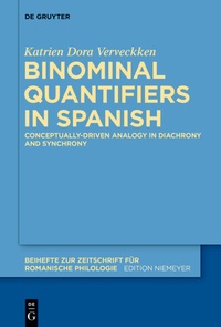 Abbildung von: Binominal Quantifiers in Spanish - De Gruyter