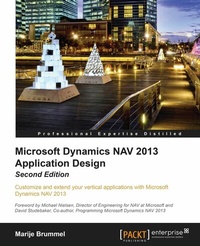 Enlarge image Cover: Microsoft Dynamics NAV 2013 Application Design - Packt Publishing