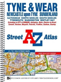 Abbildung von: Tyne and Wear A-Z Street Atlas (spiral) - Geographers' A-Z Map Co Ltd