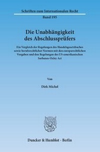 Abbildung von: Die Unabhängigkeit des Abschlussprüfers - fibre