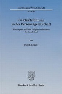 Abbildung von: Geschäftsführung in der Personengesellschaft. - fibre