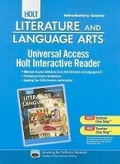 Cover: Holt Literature and Language Arts - Holt McDougal