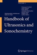 Cover: Handbook of Ultrasonics and Sonochemistry - Springer