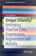 Cover: Unique Urbanity? - Springer