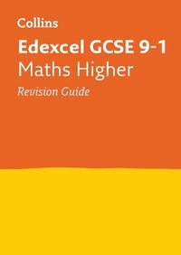 Enlarge image Cover: Edexcel GCSE 9-1 Maths Higher Revision Guide - Collins