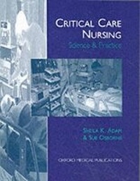Enlarge image Cover: Critical Care Nursing - Oxford University Press