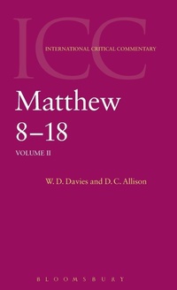Abbildung von: Matthew 8-18 - T.& T.Clark Ltd