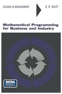 Enlarge image Cover: Mathematical Programming for Business and Industry - Macmillan