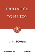 Cover: From Virgil to Milton - Macmillan