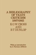 Cover: Bibliography of Yeats Criticism, 1887-1965 - Macmillan