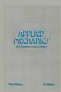 Cover: Applied Mechanics - Macmillan