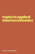 Cover: Topics in Applied Microeconomics - Macmillan