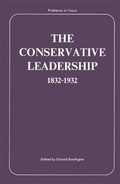 Cover: Conservative Leadership - Macmillan