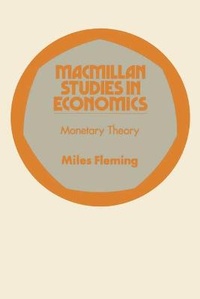 Enlarge image Cover: Monetary Theory - Macmillan