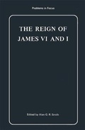 Cover: Reign of James VI and I - Macmillan