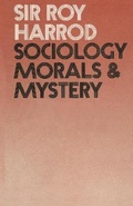 Cover: Sociology, Morals and Mystery - Macmillan