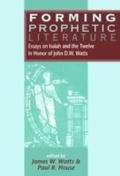 Cover: Forming Prophetic Literature - Sheffield Academic Press