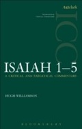 Cover: Isaiah 1-5 (ICC) - T.& T.Clark Ltd