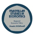 Cover: Regional Economic Policy - Macmillan