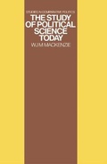 Cover: Study of Political Science Today - Macmillan