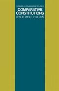 Cover: Comparative Constitutions - Palgrave Macmillan