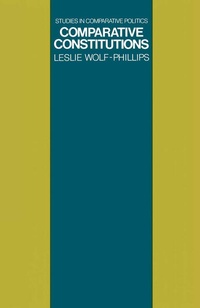 Enlarge image Cover: Comparative Constitutions - Palgrave Macmillan