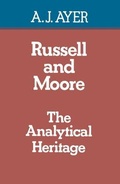 Cover: Bertrand Russell and G.E.Moore - Macmillan