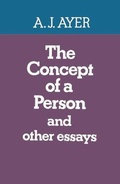 Cover: Concept of a Person - Macmillan