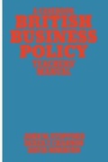 Cover: British Business Policy: A Casebook - Macmillan