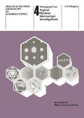 Cover: Typical Electron Microscope Investigations - Macmillan