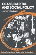Cover: Class, Capital and Social Policy - Macmillan