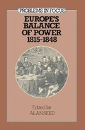 Cover: Europe's Balance of Power, 1815-48 - Macmillan