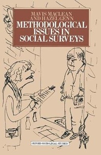 Enlarge image Cover: Methodological Issues in Social Surveys - Macmillan