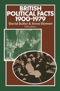Cover: British Political Facts 1900-1979 - Macmillan