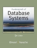 Cover: Fundamentals of Database Systems - Pearson