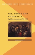 Cover: Art, Power and Modernity - Leicester University Press