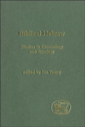 Cover: Biblical Hebrew - T.& T.Clark Ltd