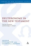 Cover: Deuteronomy in the New Testament - T.& T.Clark Ltd