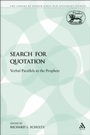 Cover: The Search for Quotation - Sheffield Academic Press