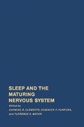 Cover: Sleep and The Maturing Nervous System - Academic Press