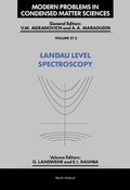 Cover: Landau Level Spectroscopy - Elsevier