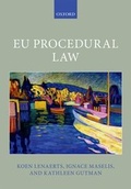 Cover: EU Procedural Law - Oxford University Press