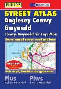Abbildung von: Philip's Street Atlas Anglesey, Conwy and Gwynedd - Philip's