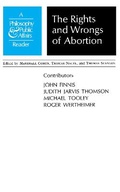Cover: Rights and Wrongs of Abortion - Princeton University Press