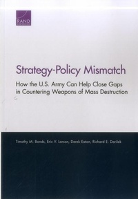 Enlarge image Cover: Strategy-Policy Mismatch - RAND