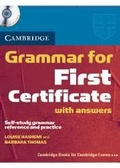 Cover: Cambridge Grammar for First Certificate Book with Answers and Audio CD - Cambridge University Press