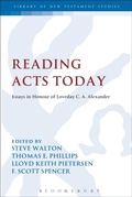 Cover: Reading Acts Today - T.& T.Clark Ltd